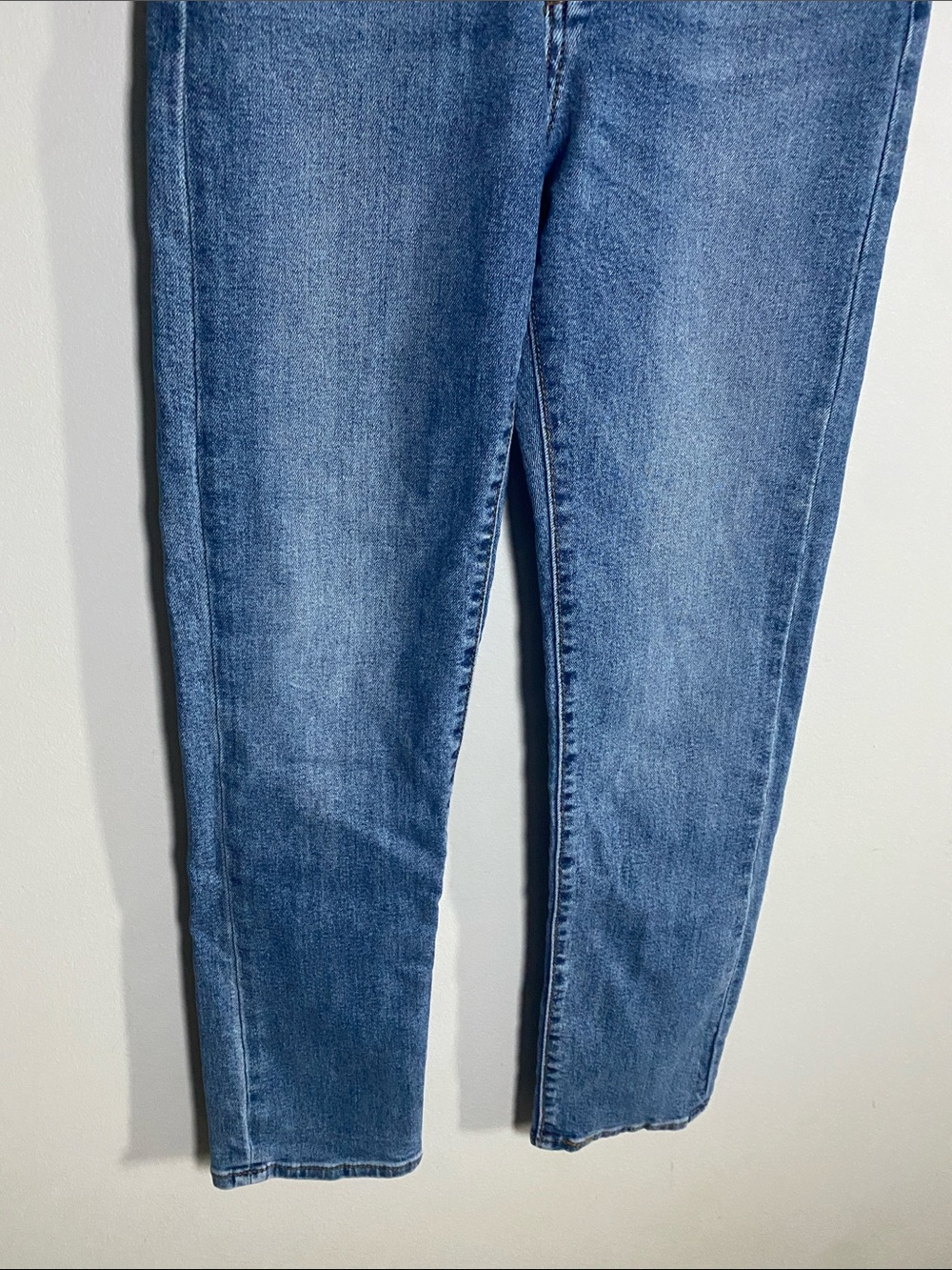 Levi’s Wedgie Straight Jeans Women’s 26 x28 Blue Denim High Rise Cotton Blend - Picture 4 of 14